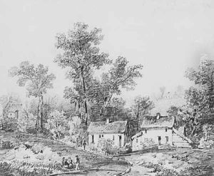 Farm Landscape (from McGuire Scrapbook) by Thomas Sidney Cooper