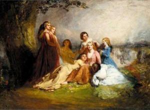 Bonnie Kilmeny, The Heroine Of James Hogg's by John Faed