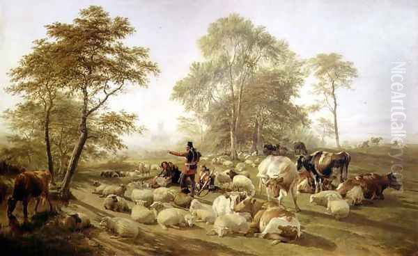 Canterbury Meadows, 1858 - view 1