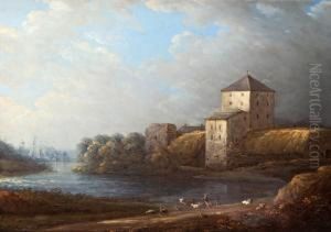 Nykopings Slott by Carl Johan Fahlcrantz