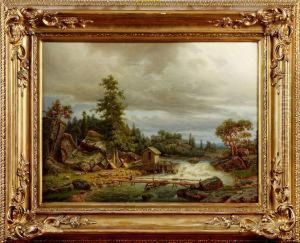 Fors Medkvarnhjul by Carl August Fahlgren