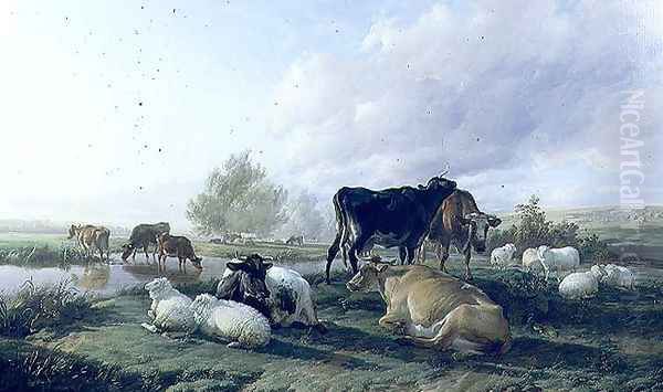 In the White Hall Meadows, Canterbury, 1848 - view 1