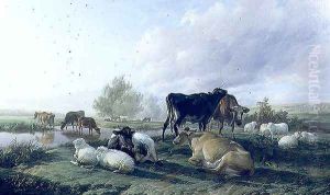 In the White Hall Meadows, Canterbury, 1848