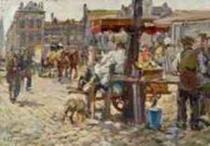 Hering- Und Marktverkaufer by Carl Fahringer