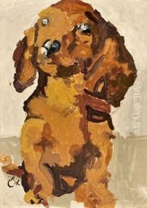 Hundchen by Carl Fahringer