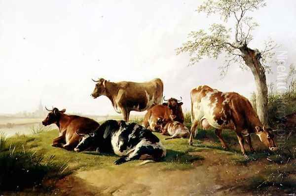 Cattle in a Landscape - view 1