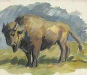 Wisent. by Carl Fahringer