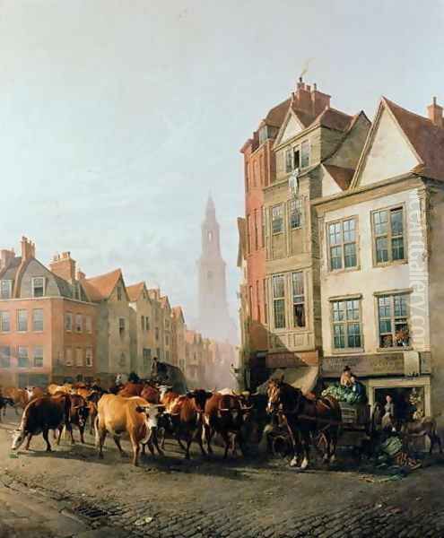 The Old Smithfield Market, 1887 - view 1