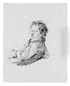 Study Of A Boy (from McGuire Scrapbook)