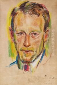 Bildnis Des Dichters Franz Karl Ginzkey