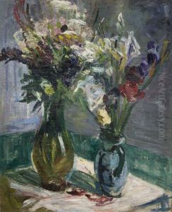 Blumenstillleben by Anton Faistauer