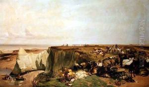 The Midday Rest by Thomas Sidney Cooper
