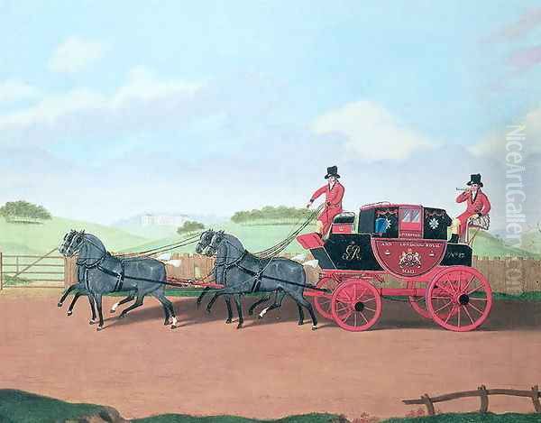 The Liverpool and London Royal Mail Coach, 1812 - view 1