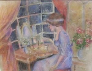 Femme A La Coiffeuse