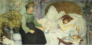 The Fortune Teller by Abel Jules Faivre