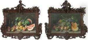 Natura Morte Con Frutta by Alberto Falchetti