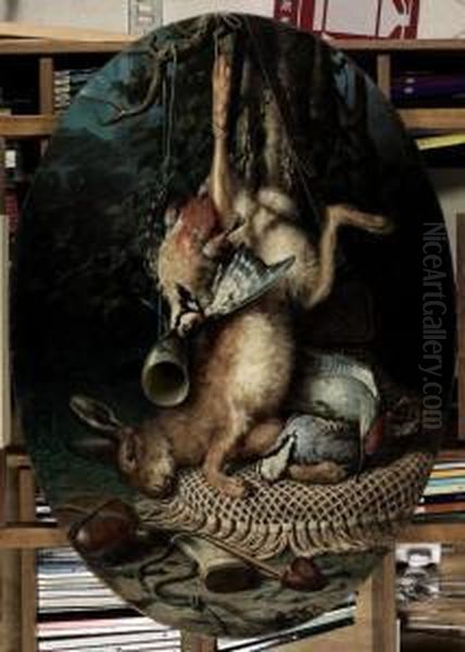 "natura Morta Con Cacciagione" 1877 - view 1