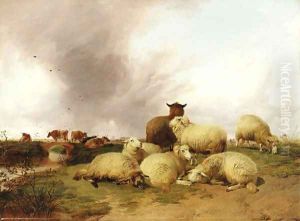 Out to pasture by Thomas Sidney Cooper