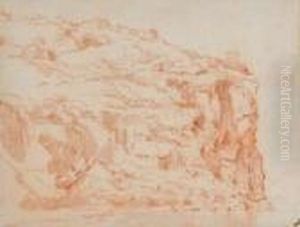 Vue D'une Falaise Surplombant La Mer by Anielo Falcone