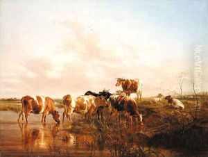 At Harbledown, Kent by Thomas Sidney Cooper