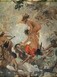 Witches Gathering And Study Of A Witch: Two by Luis Ricardo Falero