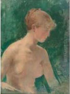 Baigneuse En Buste by Alexandre Jean Joseph Falguiere
