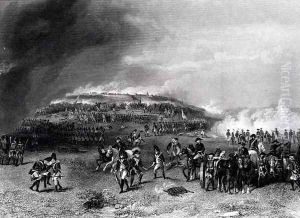 Battle of Bunker's Hill, 17th June 1775 by Alonzo Chappel