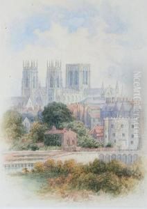 Marygate Tower With York Minster Beyond Marygate Tower With York Minster Beyond