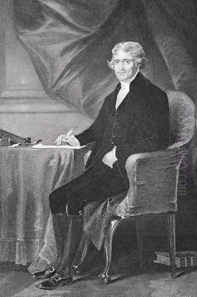 Portrait of Thomas Jefferson (1743-1826) - view 1