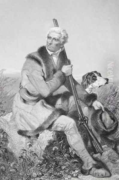 Portrait of Daniel Boone (1734-1820) - view 1