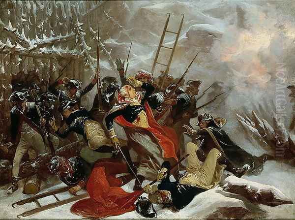 Death of General Richard Montgomery on 31st December 1775, 1865 - view 1