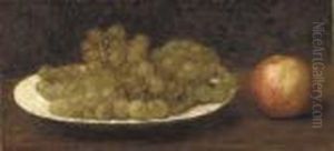 Pomme Et Raisins Blancs by Victoria Dubourg