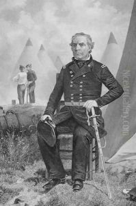 Portrait of Zachary Taylor by Alonzo Chappel