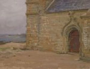 Kerk Aan De Kust by Edgard Farasyn