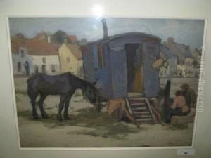 Woonwagen Met Paard Woonwagen Met Paard