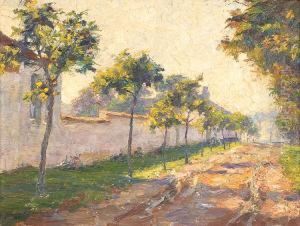 Allee Ensoleillee by Edgard Farasyn