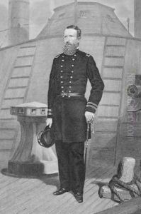 Portrait of Admiral David Dixon Porter (1813-91) by Alonzo Chappel