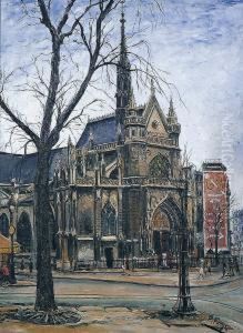 Eglise A Paris by Pierre Farge