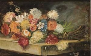 Bouquet De Fleurs by Pierre Farge