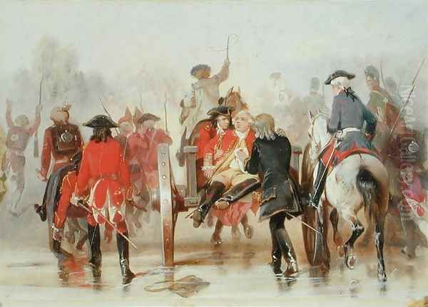 Braddock's Retreat on 9th July 1755, 1865 - view 1