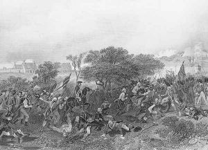 Battle of Monmouth in 1778 by Alonzo Chappel
