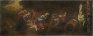 Christ On The Road To Calvary by Paolo Farinati