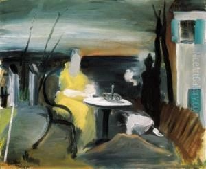 By A Garden Table by Etienne Farkas