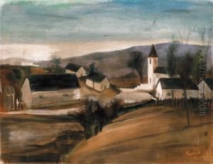 Hungarian Landscape (memory-trace) by Etienne Farkas