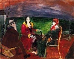 The Letter (late Letter, Chat), About 1930 by Etienne Farkas