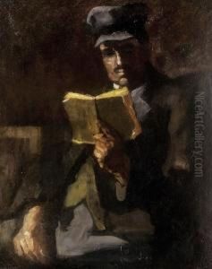 Man, Reading by Etienne Farkas