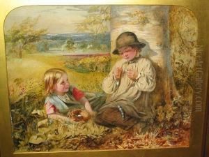Children Bird-nesting by Emily Farmer