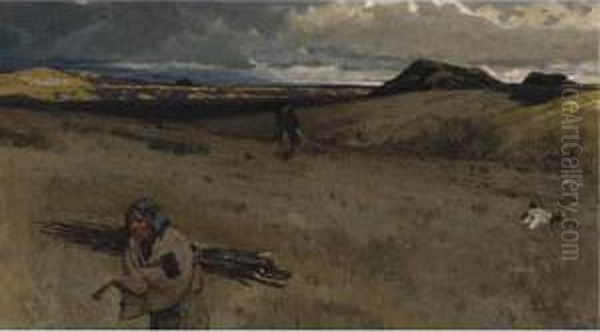 The Toilers Of The Plains - view 1