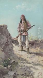 On Watch by Henry Farny