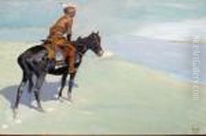 Indian Scout by Henry Farny